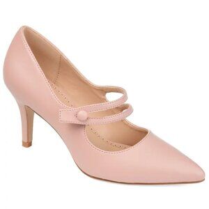 Journee Collection Women's Sidney Pointed Toe Mary Jane Pumps 7NW